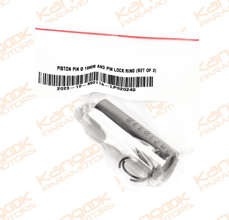 M011k | Moster Piston pin Ø 16 mm and Pin lock ring - Image 3