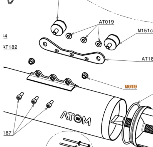 M019 | Copper Lock Nut High Temperature (Set of 2) - Image 5