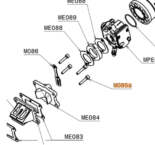 M085a Bolt 5 x 25 mm Tcei DIN 912 | Moster 185 - Image 2