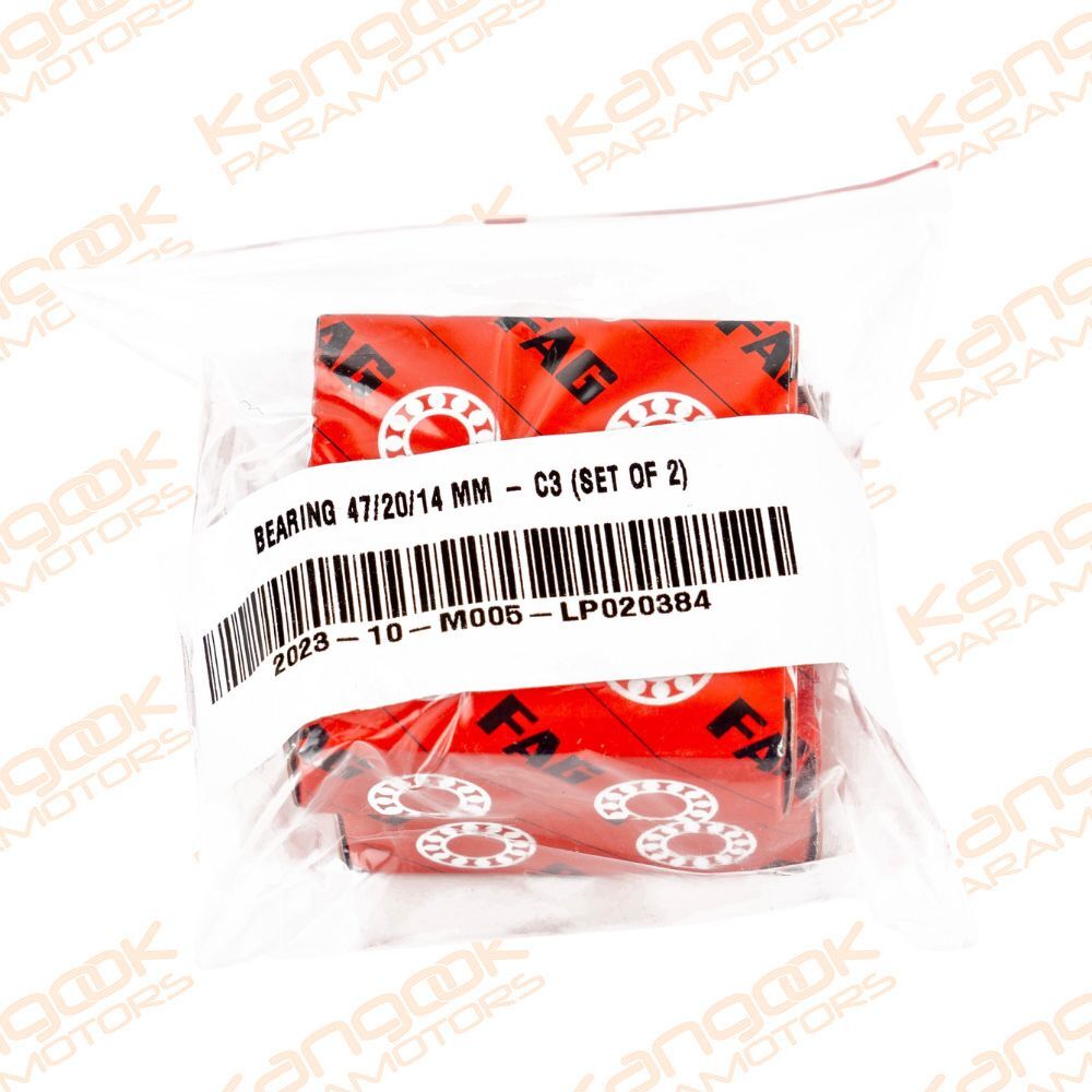 M005 | Bearing 47/20/14 mm - C3 (Set of 2) - Image 2