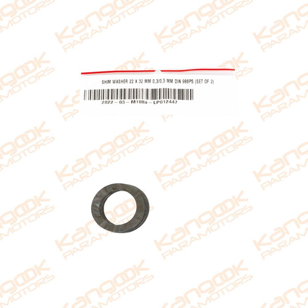 M108a | Shim washer 22 x 32 mm 0,3/0,5 mm DIN 988PS - Image 2