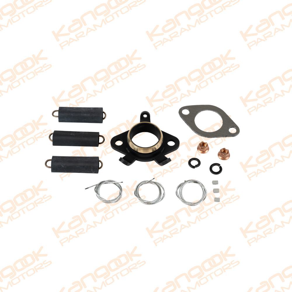 MP142 | Exhaust Flange (3 Springs) with Assembled Bushing 20/25 Hours and Springs