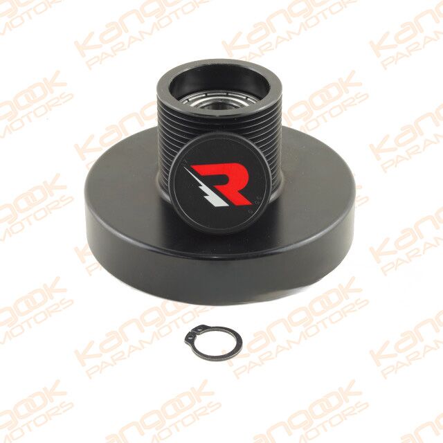 MFR104 | Drum/Pinion Ø 44,0 mm 15 grooves assembled with Bearings, black