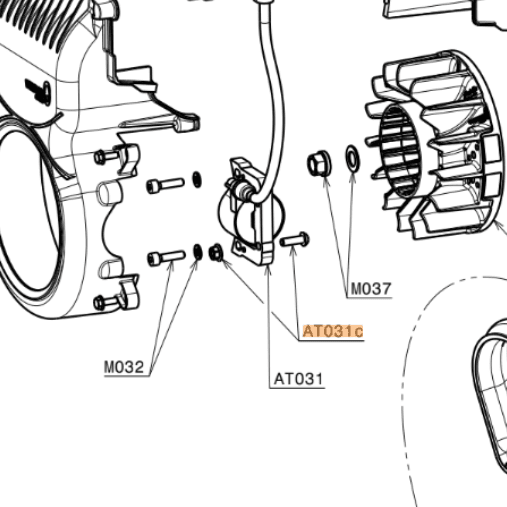 AT031c | Bolt 5 x 16 mm Tbei DIN 7380 and Nut with flange M5 DIN 6923 - Image 3