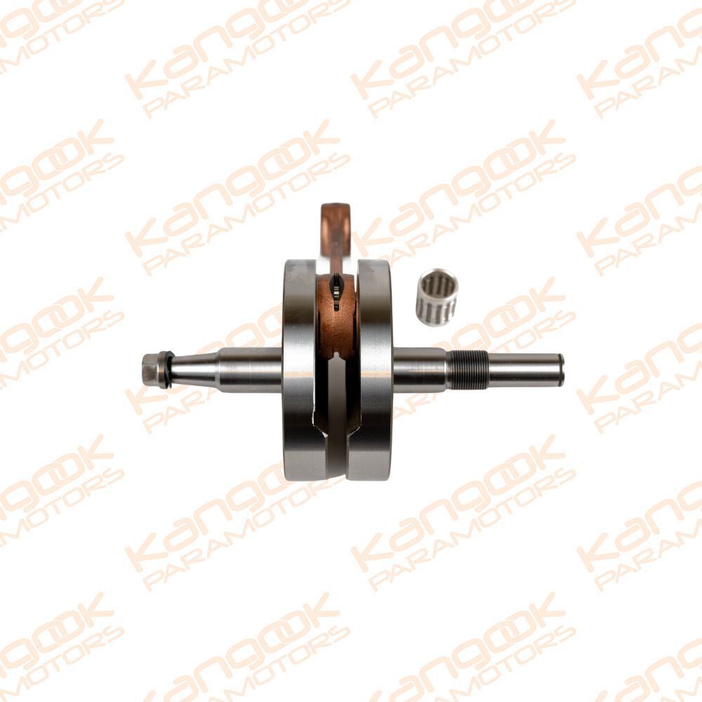 MP001 Crankshaft with push rod and Flywheel Nut 10 x 1.25 mm | Moster 185 - Image 2